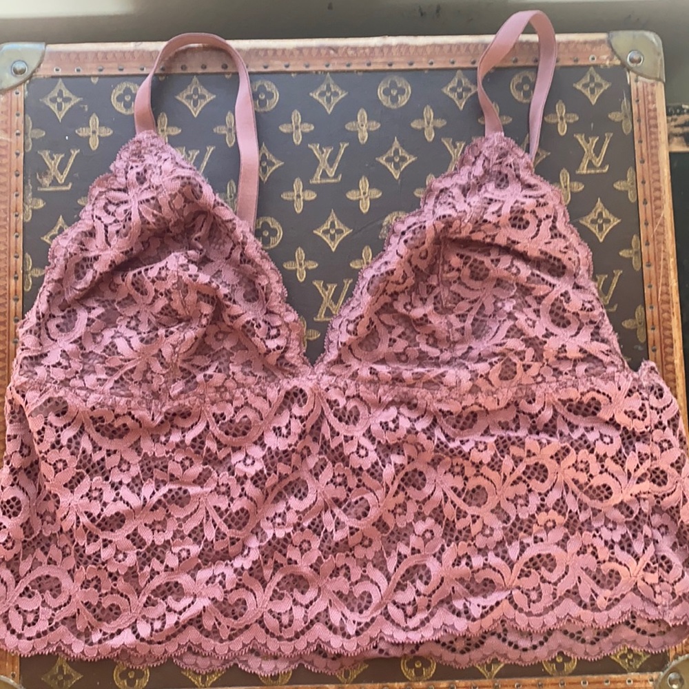 VICTORIA'S SECRET Lace Bra Cami Bralette XL